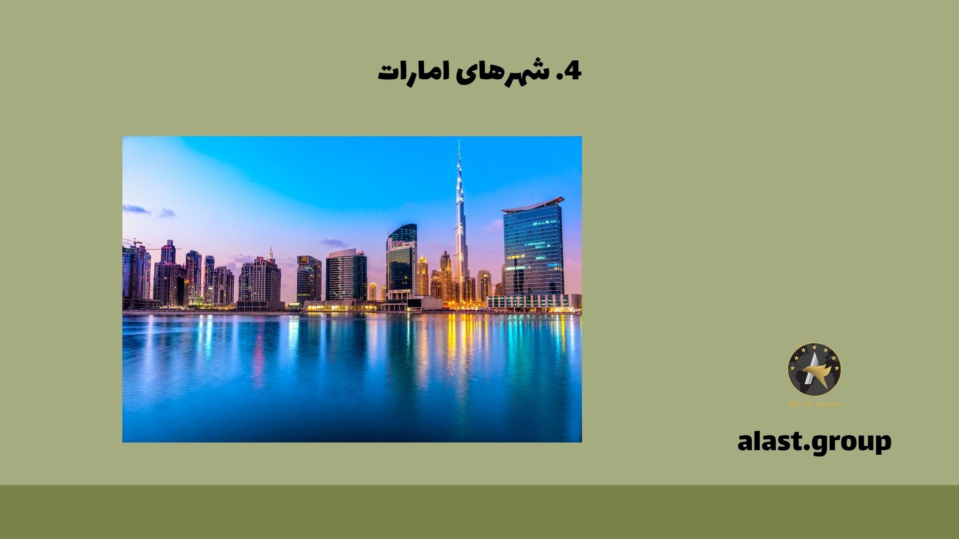 شهرهای امارات