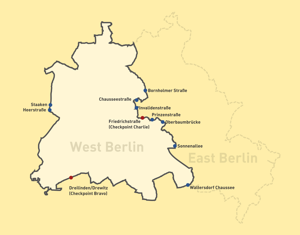 دیوار برلین کجاست؟