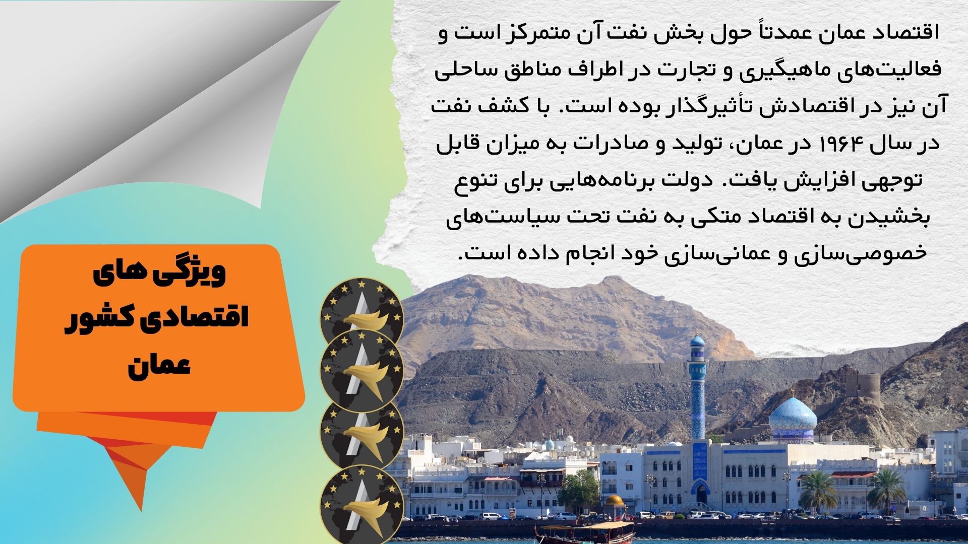 ویژگی های اقتصادی کشور عمان
