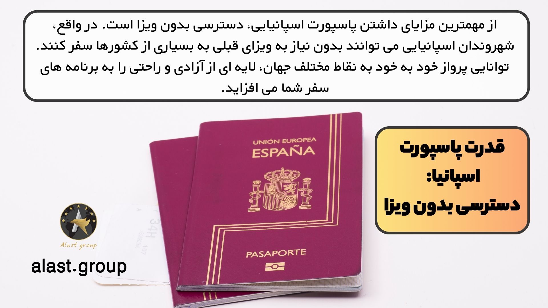 قدرت پاسپورت اسپانیا: دسترسی بدون ویزا