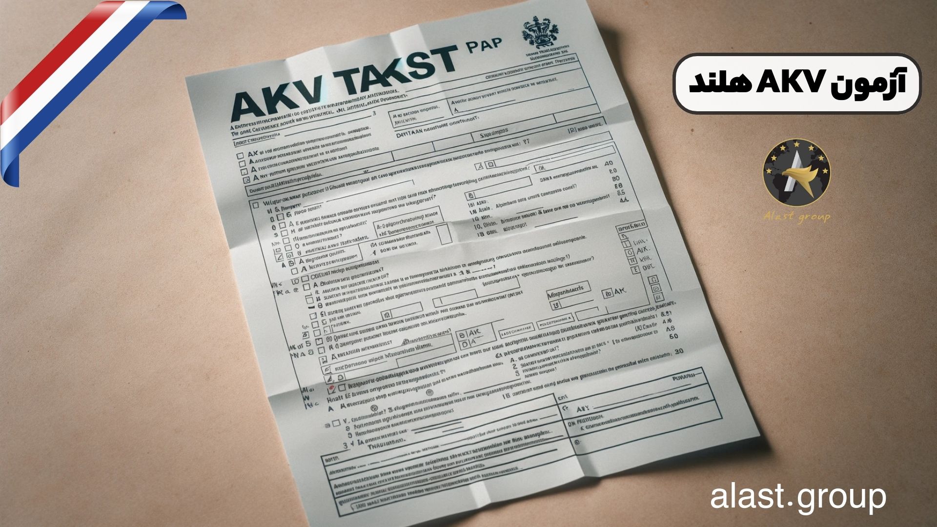 آزمون AKV هلند